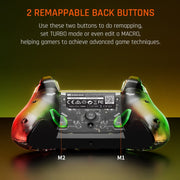 Controller per gamepad cablato con luce RGB per PC/interruttore, BIGBIGWON C1 Lite, BIGBIGWON C1 Lite+R90, BIGBIGWON C1 S, BIGBIGWON C1 S+R90