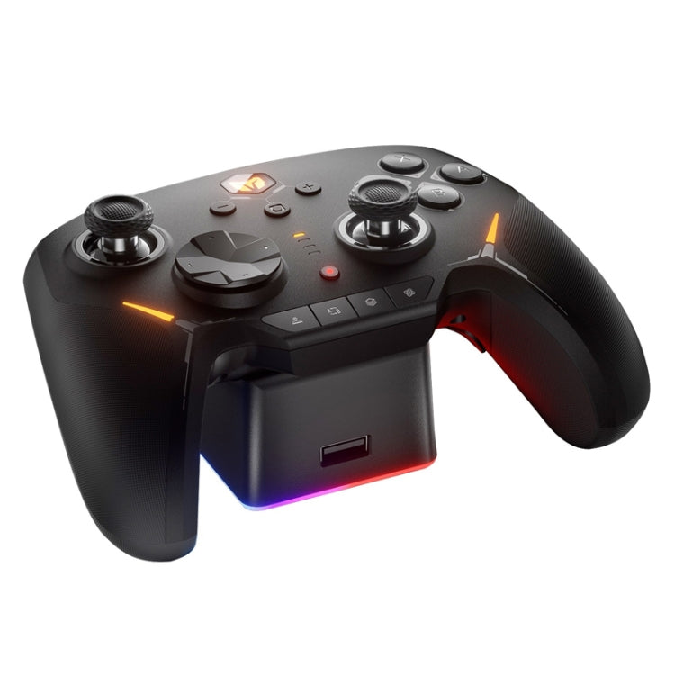 Interruttori di supporto dual mode con cavo Bluetooth Gamepad completamente meccanico / PC / Android / IOS, BIGBIGWON Blitz C2Pro, BIGBIGWON Blitz C2Pro+Base