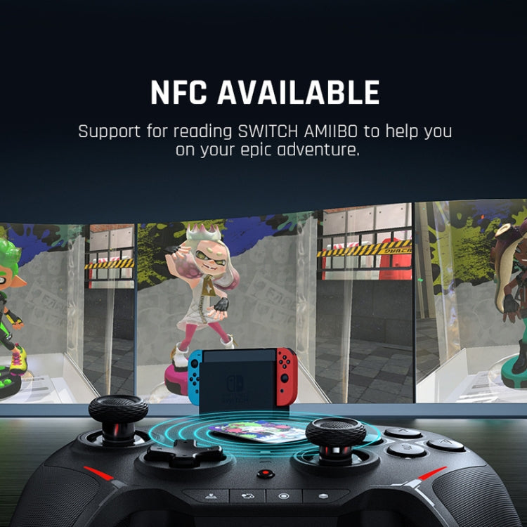 Interruttori di supporto dual mode con cavo Bluetooth Gamepad completamente meccanico / PC / Android / IOS, BIGBIGWON Blitz C2Pro, BIGBIGWON Blitz C2Pro+Base