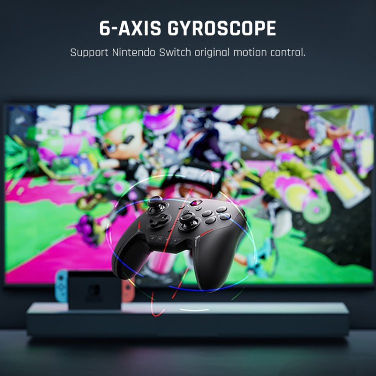 Interruttori di supporto dual mode con cavo Bluetooth Gamepad completamente meccanico / PC / Android / IOS, BIGBIGWON Blitz C2Pro, BIGBIGWON Blitz C2Pro+Base