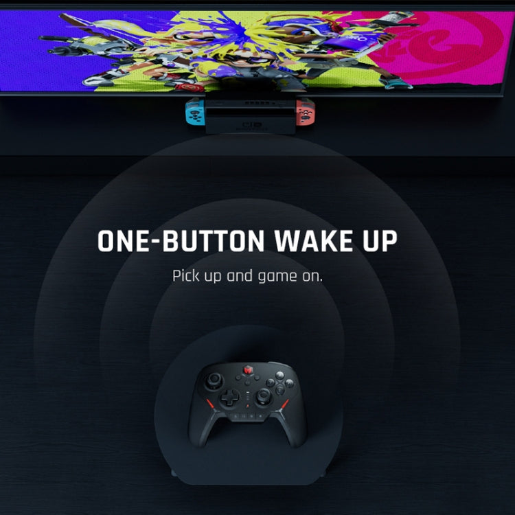 Interruttori di supporto dual mode con cavo Bluetooth Gamepad completamente meccanico / PC / Android / IOS, BIGBIGWON Blitz C2Pro, BIGBIGWON Blitz C2Pro+Base