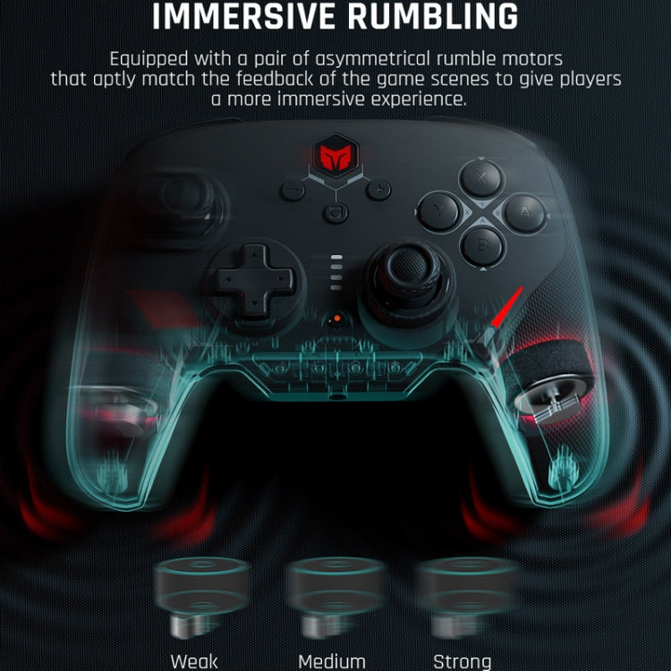 Interruttori di supporto dual mode con cavo Bluetooth Gamepad completamente meccanico / PC / Android / IOS, BIGBIGWON Blitz C2Pro, BIGBIGWON Blitz C2Pro+Base