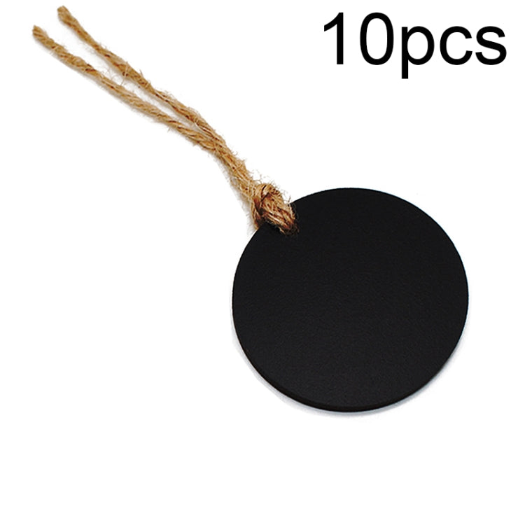 10 pezzi/set mini bacheca in legno da appendere per decorazioni per la casa con cordino
