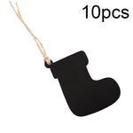 10 pezzi/set mini bacheca in legno da appendere per decorazioni per la casa con cordino