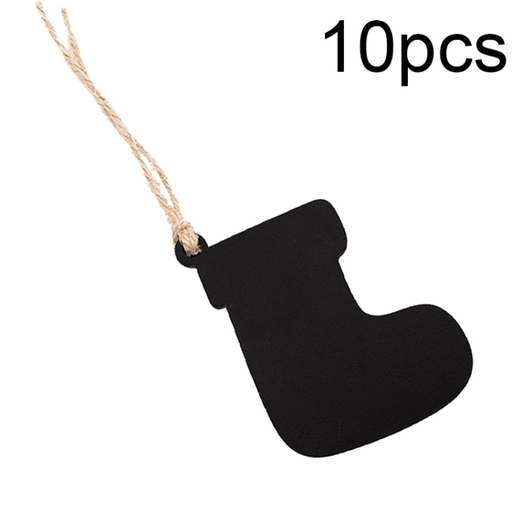 10 pezzi/set mini bacheca in legno da appendere per decorazioni per la casa con cordino