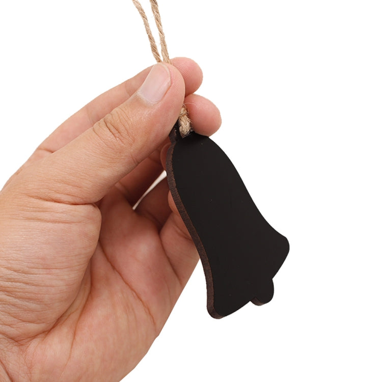 10 pezzi/set mini bacheca in legno da appendere per decorazioni per la casa con cordino