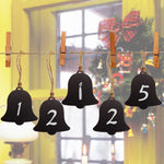 10 pezzi/set mini bacheca in legno da appendere per decorazioni per la casa con cordino
