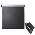 Sacco per immondizia per auto Borsa portaoggetti pieghevole per sedile posteriore, Magnetic Attraction Black