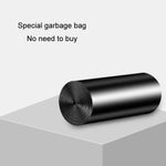 Sacco per immondizia per auto Borsa portaoggetti pieghevole per sedile posteriore, Magnetic Attraction Black
