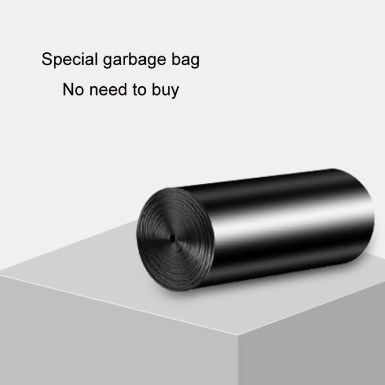 Sacco per immondizia per auto Borsa portaoggetti pieghevole per sedile posteriore, Magnetic Attraction Black