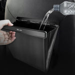 Sacco per immondizia per auto Borsa portaoggetti pieghevole per sedile posteriore, Magnetic Attraction Black