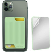 Custodia in silicone per carte posteriore