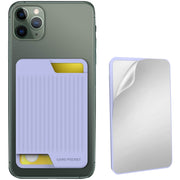Custodia in silicone per carte posteriore