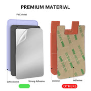 Custodia in silicone per carte posteriore