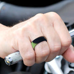 SiR013 Anello in silicone per sport all'aria aperta curvo da 8,7 mm, No.11, No.12