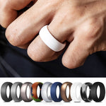 SiR013 Anello in silicone per sport all'aria aperta curvo da 8,7 mm, No.11, No.12