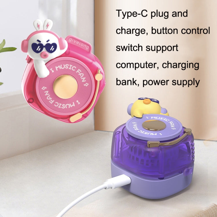 Ventilatore da collo portatile USB mini ricaricabile