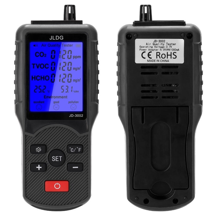 JD-3002 Rilevatore temperatura, umidità e CO2