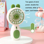 Mini luce notturna portatile con ventilatore USB