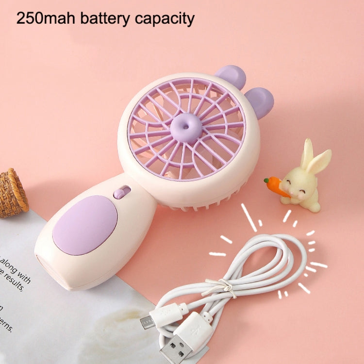 Mini luce notturna portatile con ventilatore USB