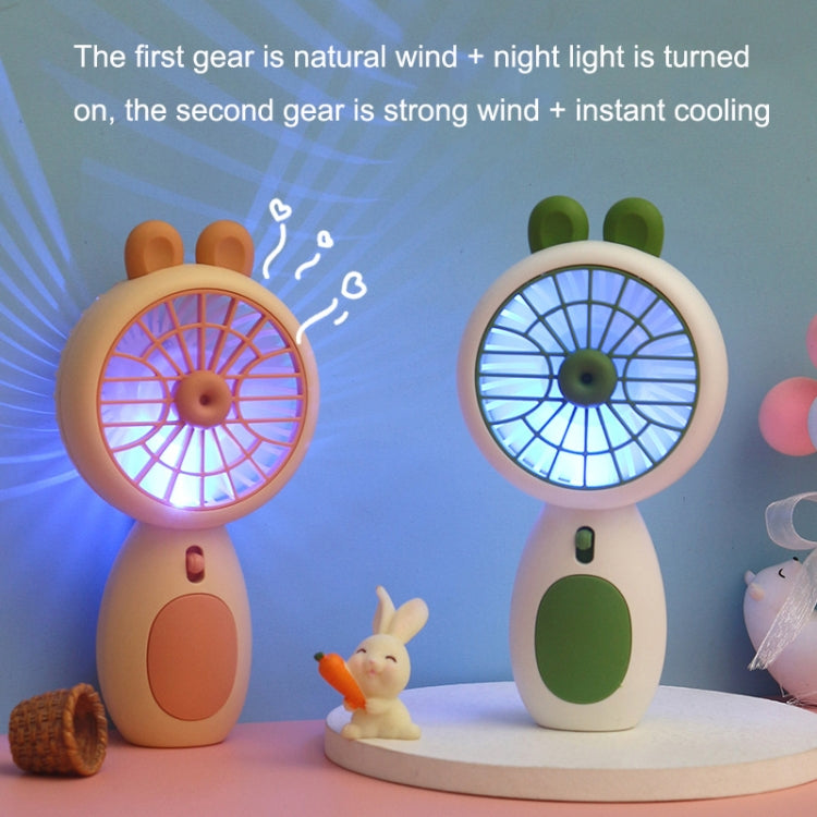 Mini luce notturna portatile con ventilatore USB