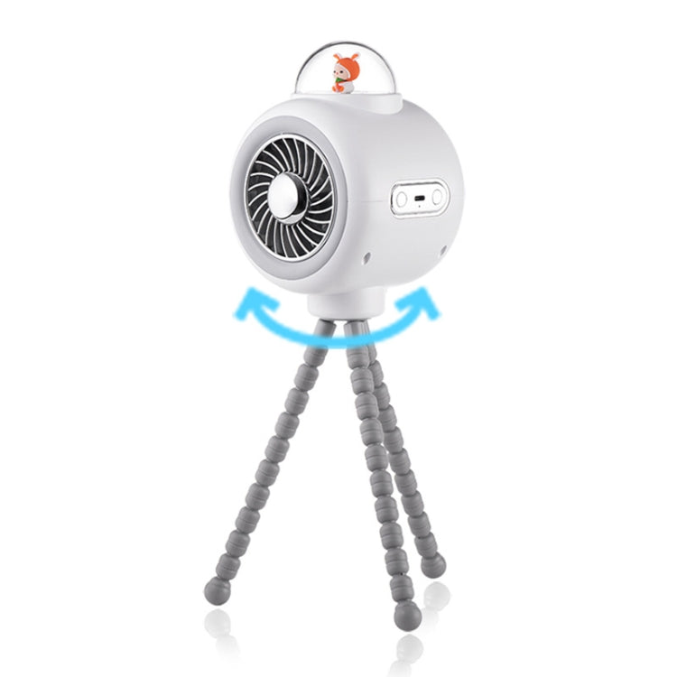 Ventilatore portatile per passeggino con testa oscillante