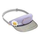 GL130-133 Mini ventilatore da campeggio portatile USB senza foglie con cappuccio per ventola da esterno, Star Rabbit, Sun Lion, Huahua Duck, Love Dragon