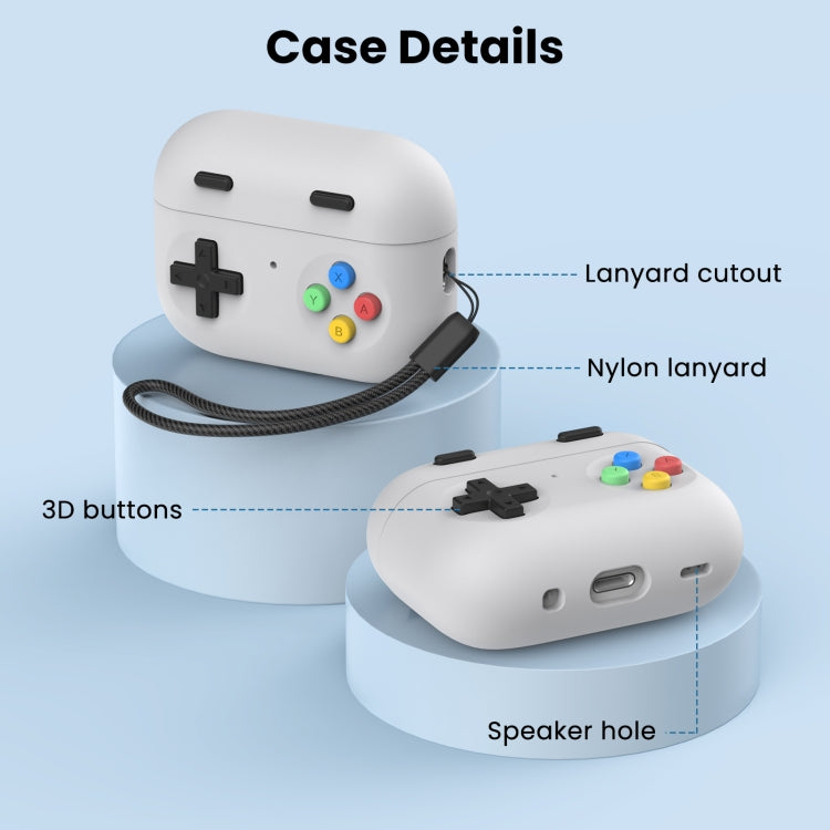 Custodia in silicone per AirPods Pro 2 AhaStyle