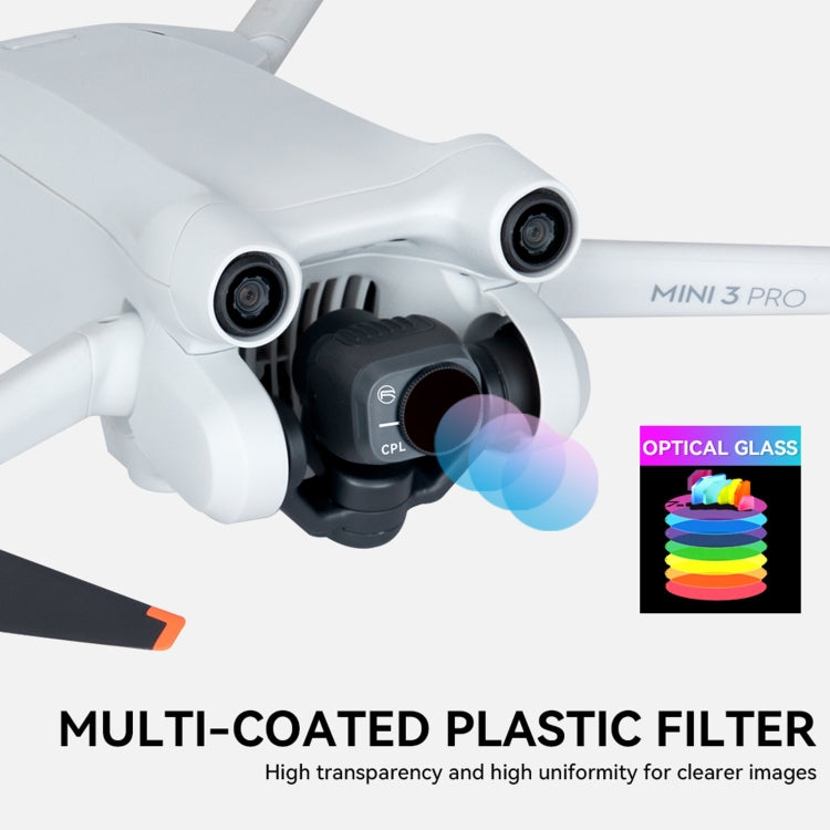 Filtri ND/PL per DJI Mini 3 Pro - Set 4 in 1 e 6 in 1
