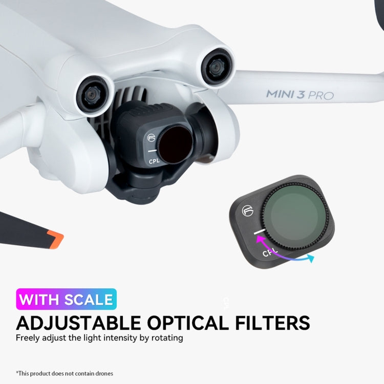 Filtri ND/PL per DJI Mini 3 Pro - Set 4 in 1 e 6 in 1