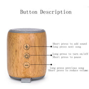 BT811 Mini Altoparlante Bluetooth in Legno