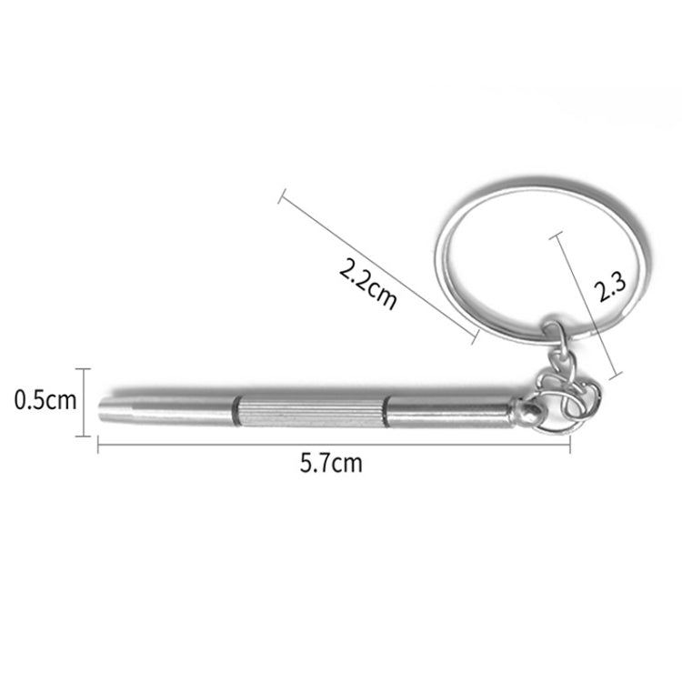 20pcs 3 in 1 Mini cacciavite per riparazione orologi Cacciavite multifunzionale per la riparazione degli occhiali