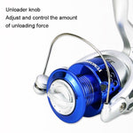 Mulinello da spinning serie YUMOSHI SA Mulinello da pesca con testa in plastica, SA1000, SA2000, SA3000, SA4000, SA5000, SA6000, SA7000