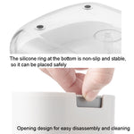 Dispenser di sapone Dispenser automatico di sapone liquido Scatola di immagazzinaggio per pennelli da cucina, Soap Dispenser White, Soap Dispenser Black