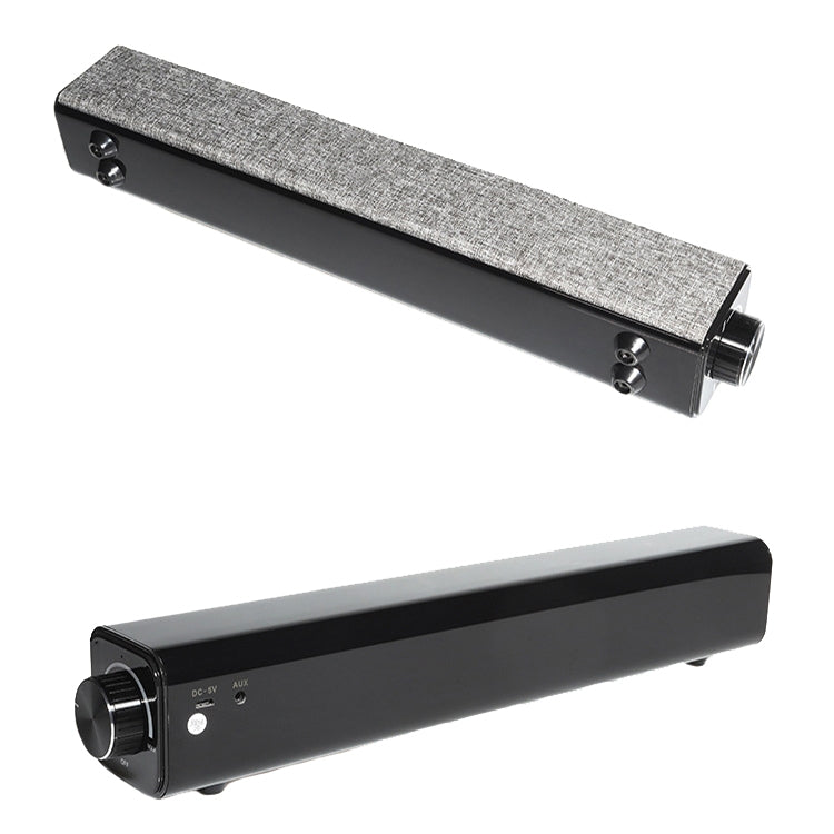 BT808 Altoparlante Bluetooth per computer desktop da 20 W Altoparlante per la casa con effetti sonori stereo 3D, BT808 (Black), BT808 (Silver Gray)