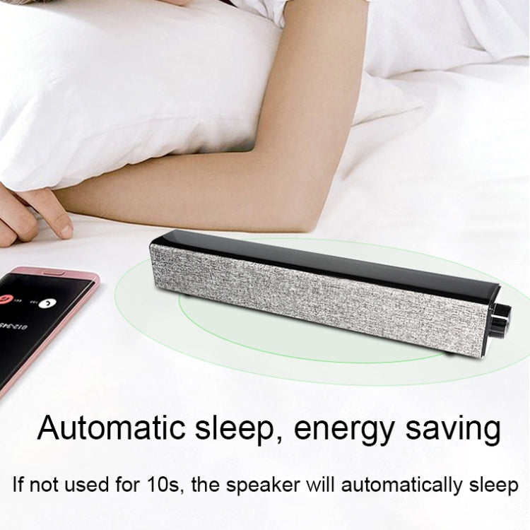 BT808 Altoparlante Bluetooth per computer desktop da 20 W Altoparlante per la casa con effetti sonori stereo 3D, BT808 (Black), BT808 (Silver Gray)