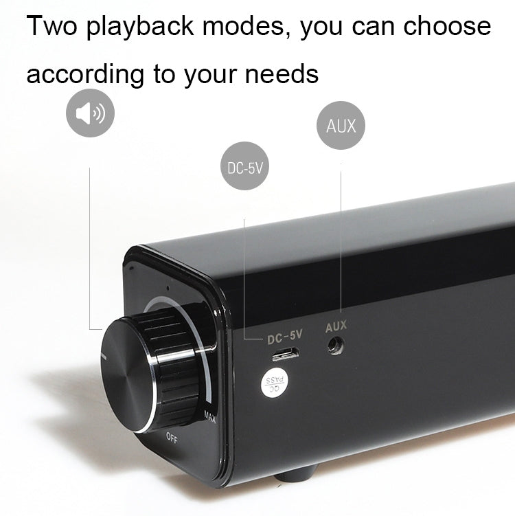 BT808 Altoparlante Bluetooth per computer desktop da 20 W Altoparlante per la casa con effetti sonori stereo 3D, BT808 (Black), BT808 (Silver Gray)