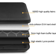 Borsa rigida per computer Borsa anti-caduta anti-pressione, 13-13.3 inch