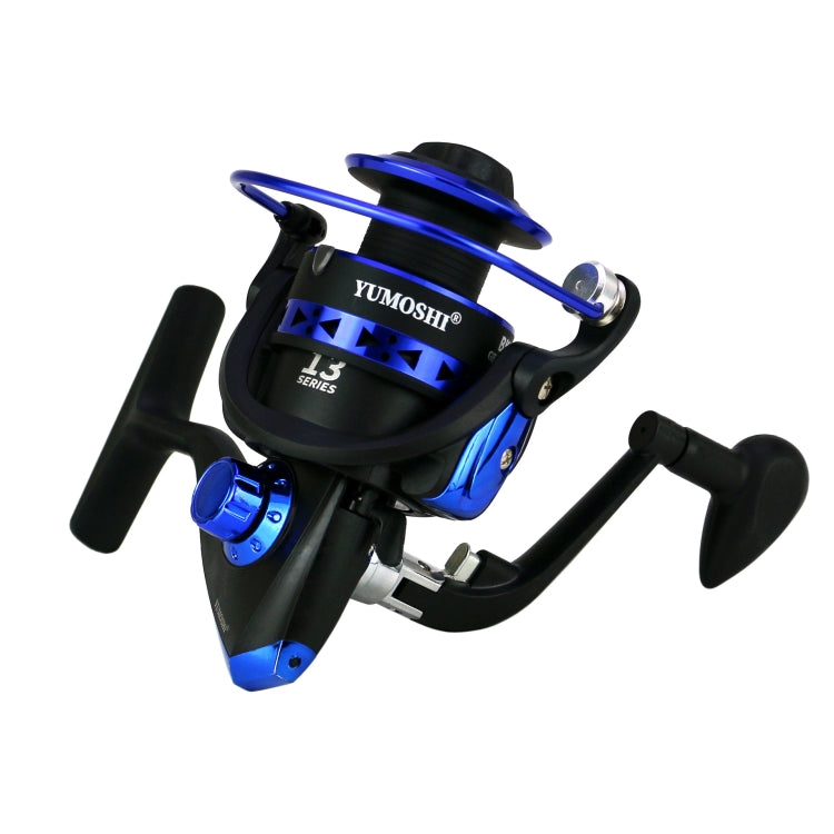 Mulinello da pesca Spinning Bobina di metallo resistente Bobina di pesce di mare ad alta velocità, YUMOSHI BK1000, YUMOSHI BK2000, YUMOSHI BK3000, YUMOSHI BK4000, YUMOSHI BK5000, YUMOSHI BK6000, YUMOSHI BK7000