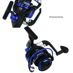 Mulinello da pesca Spinning Bobina di metallo resistente Bobina di pesce di mare ad alta velocità, YUMOSHI BK1000, YUMOSHI BK2000, YUMOSHI BK3000, YUMOSHI BK4000, YUMOSHI BK5000, YUMOSHI BK6000, YUMOSHI BK7000