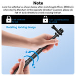 Monopiede Selfie Stick 3m Fibra Carbonio per Action Camera