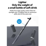 Monopiede Selfie Stick 3m Fibra Carbonio per Action Camera