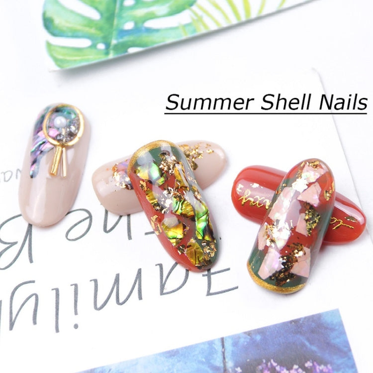 Symphony Flake Mica Flake Shell Nail Art paillettes, BK, BH, BY, YM
