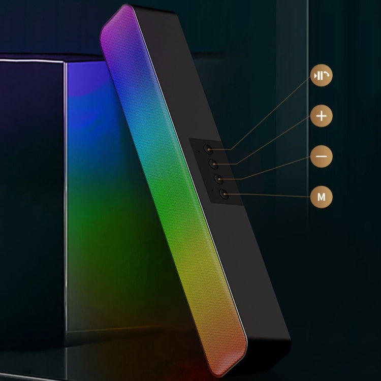 Altoparlante Bluetooth RGB E-3562 con luci colorate