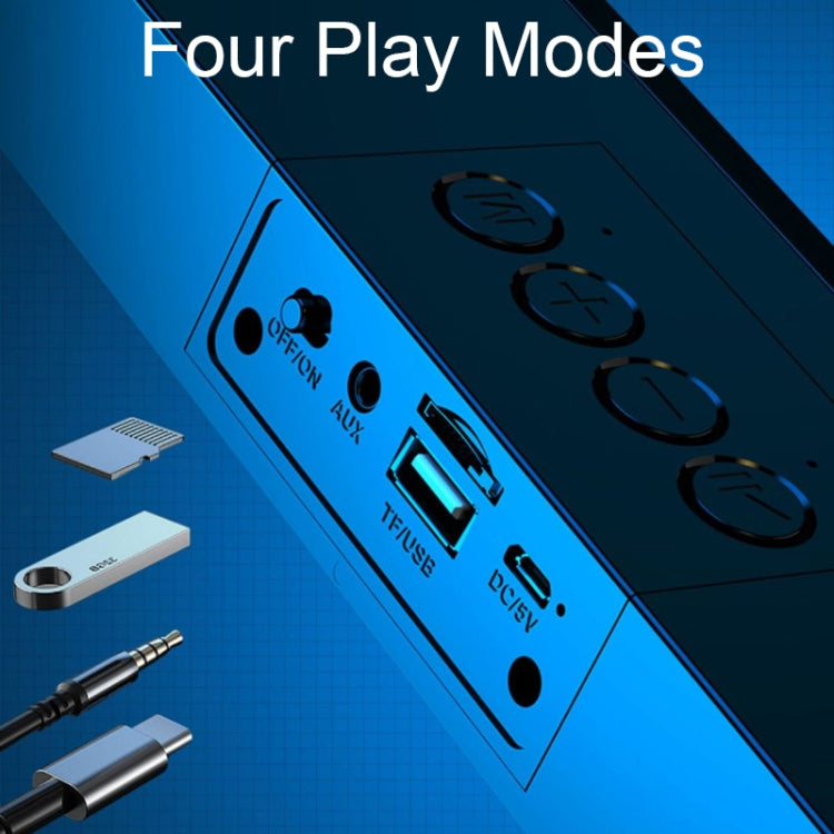 Altoparlante Bluetooth RGB E-3562 con luci colorate