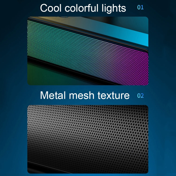 Altoparlante Bluetooth RGB E-3562 con luci colorate