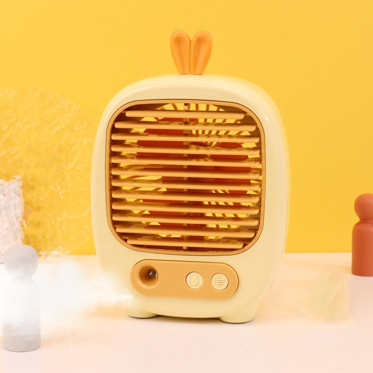 Ventola umidificatrice spray da tavolo con ricarica USB