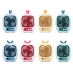 Ventola umidificatrice spray da tavolo con ricarica USB