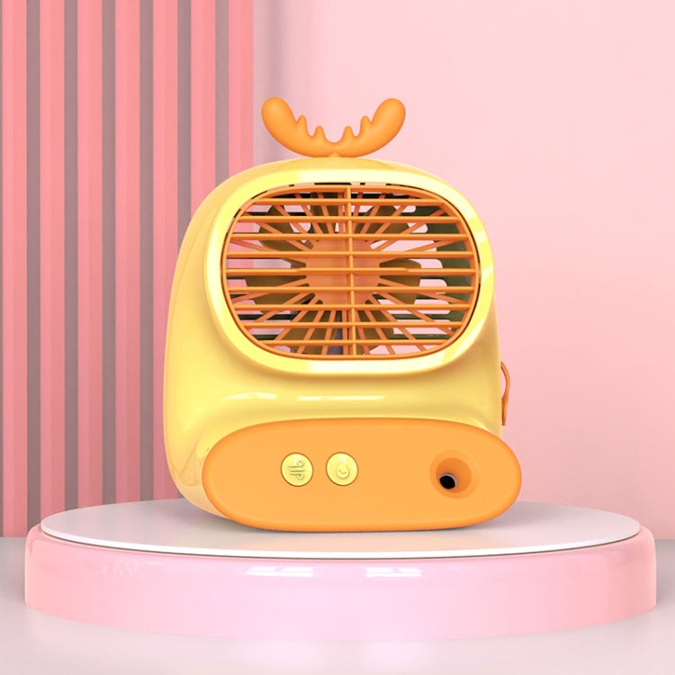 Ventilatore umidificatore da tavolo ricaricabile CS1319