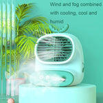 Ventilatore umidificatore da tavolo ricaricabile CS1319